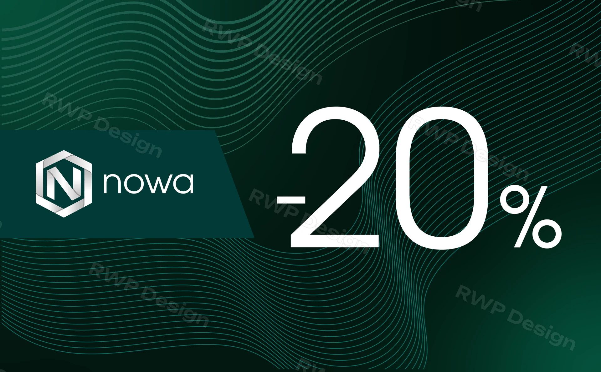Баннер скидки 20%