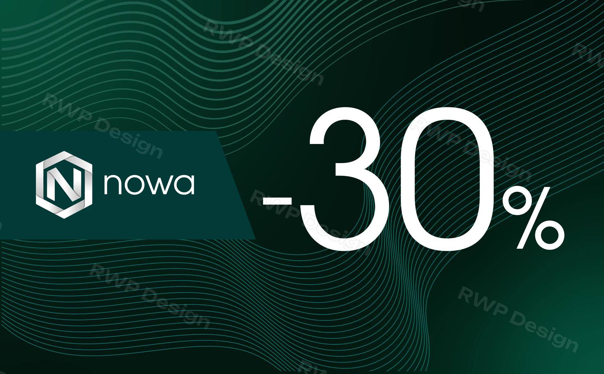 Баннер скидки 30%